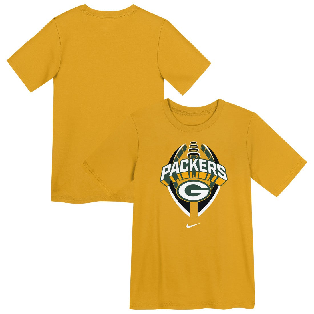 Nike Green Bay Packers Preschool Icon Legend Dri-FIT T-Shirt Gold
