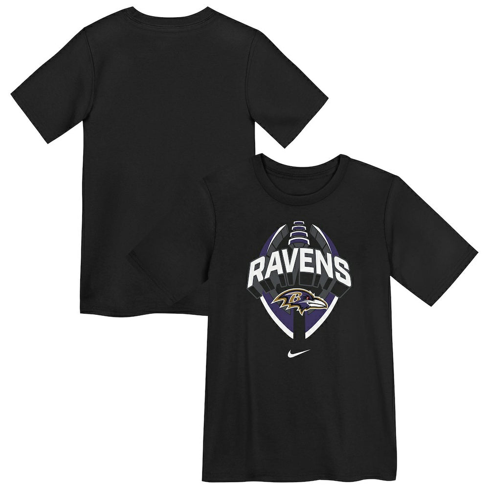 Nike Baltimore Ravens Preschool Icon Legend Dri-FIT T-Shirt Black