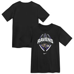 Nike Baltimore Ravens Preschool Icon Legend Dri-FIT T-Shirt Black