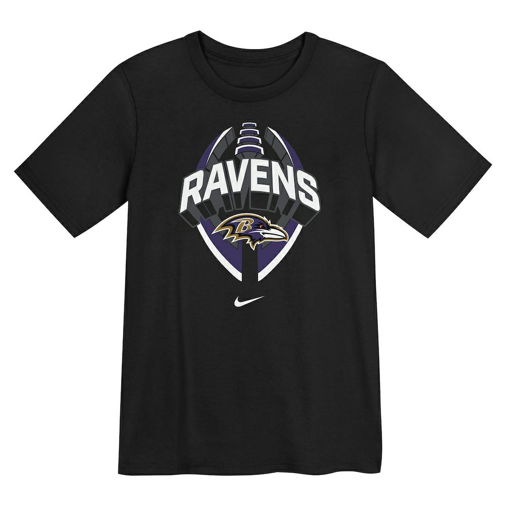 Nike Baltimore Ravens Preschool Icon Legend Dri-FIT T-Shirt Black
