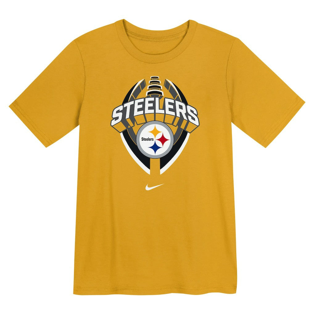 Nike Pittsburgh Steelers Preschool Icon Legend Dri-FIT T-Shirt Gold