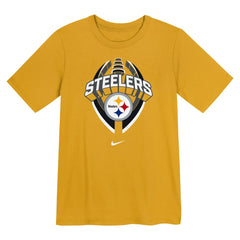 Nike Pittsburgh Steelers Preschool Icon Legend Dri-FIT T-Shirt Gold