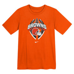Nike Cleveland Browns Preschool Icon Legend Dri-FIT T-Shirt Orange