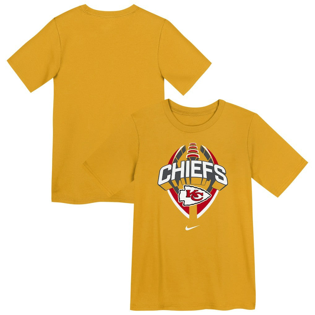 Nike Kansas City Chiefs Preschool Icon Legend Dri-FIT T-Shirt Gold