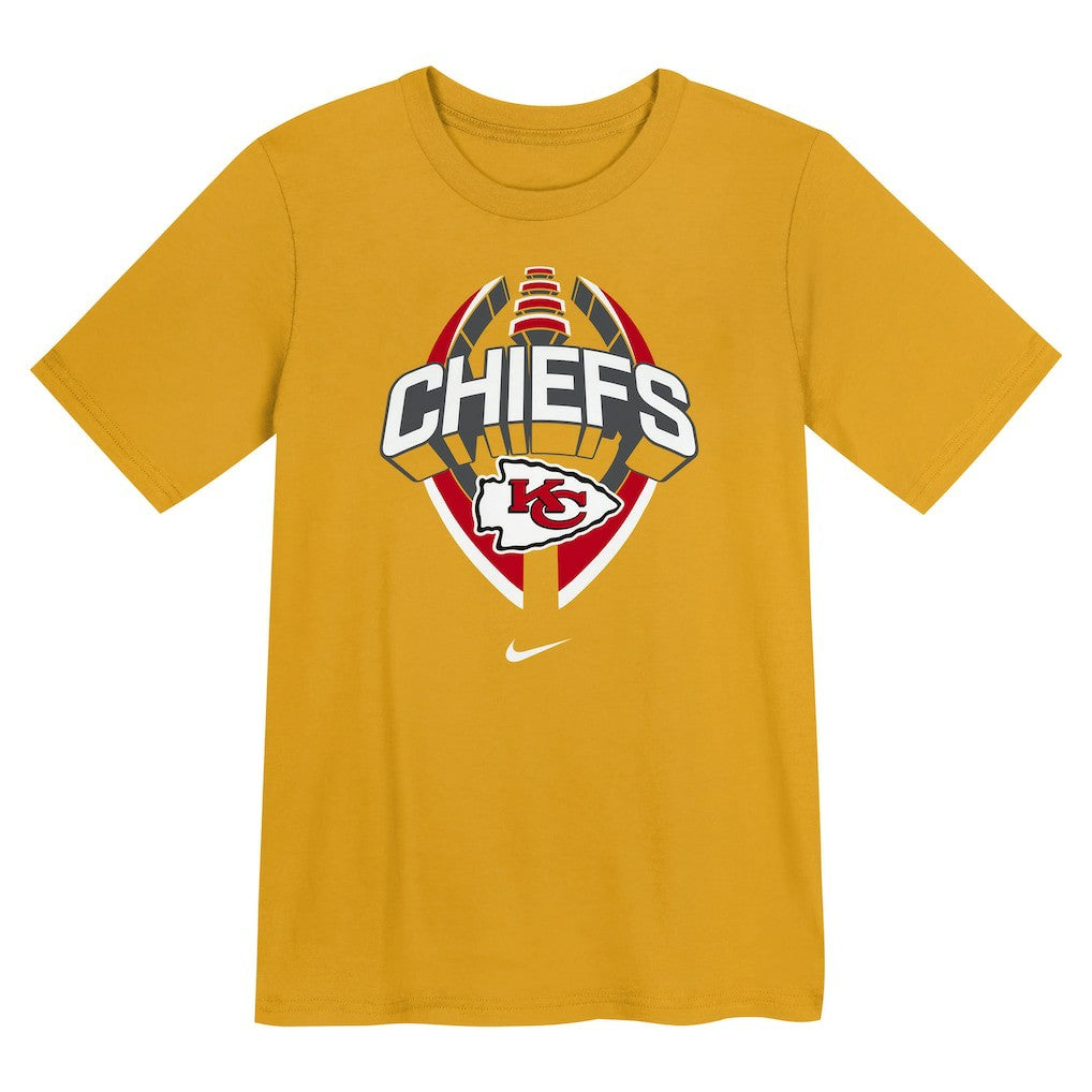 Nike Kansas City Chiefs Preschool Icon Legend Dri-FIT T-Shirt Gold