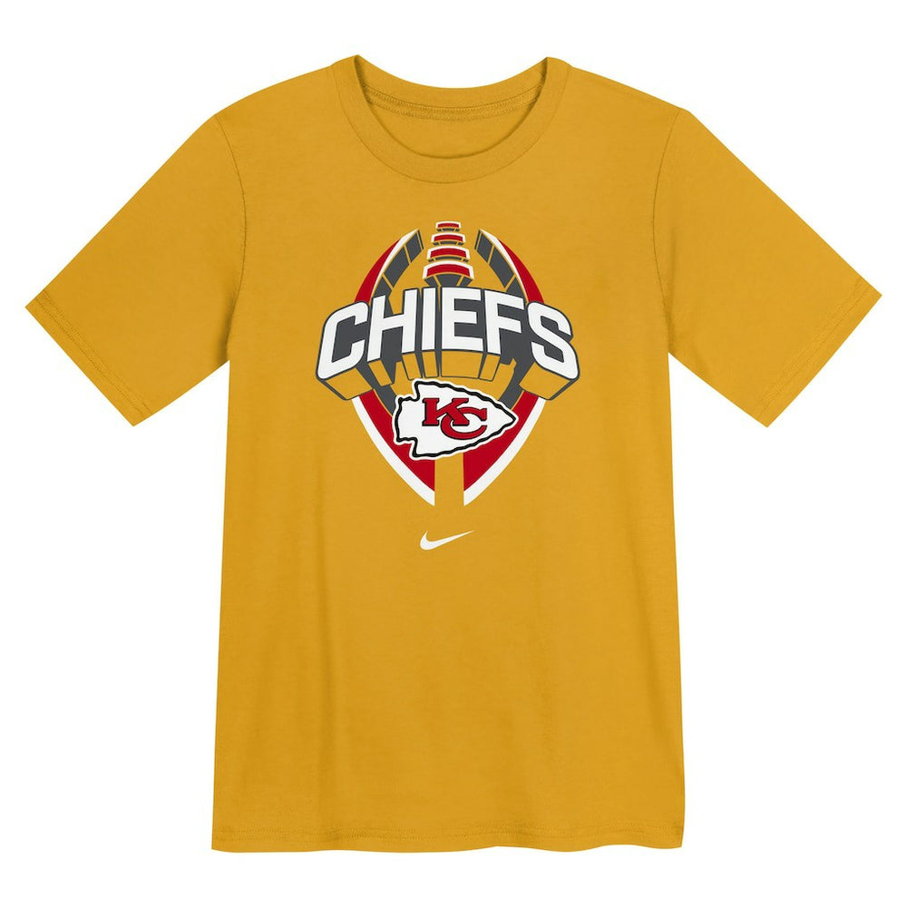 Nike Kansas City Chiefs Preschool Icon Legend Dri-FIT T-Shirt Gold
