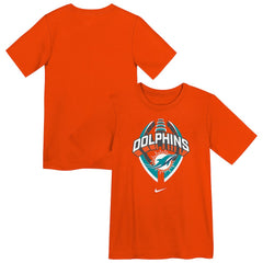 Nike Miami Dolphins Preschool Icon Legend Dri-FIT T-Shirt Orange