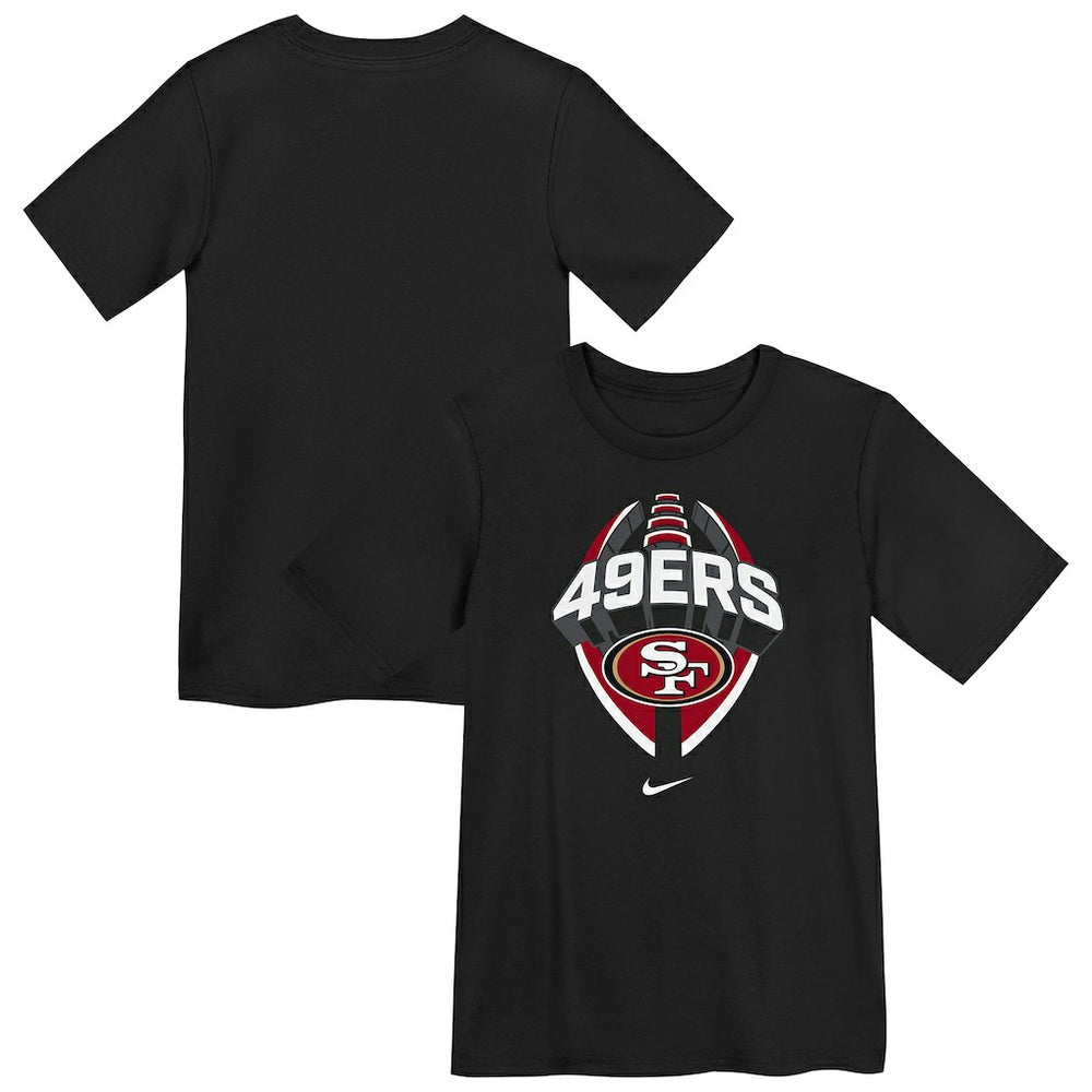 Nike San Francisco 49ers Preschool Icon Legend Dri-FIT T-Shirt Black