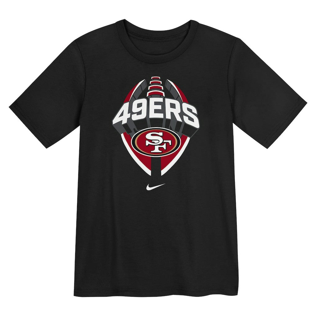Nike San Francisco 49ers Preschool Icon Legend Dri-FIT T-Shirt Black