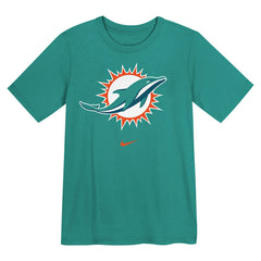 Nike Miami Dolphins Preschool Primary Logo Legend Performance T-Shirt Aqua