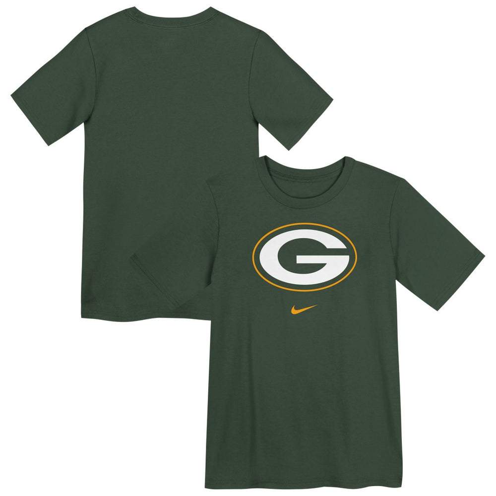 Nike Green Bay Packers Preschool Primary Logo Legend Performance T-Shirt Green