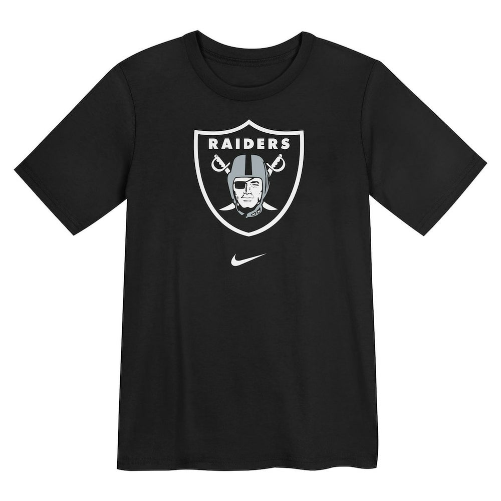 Nike Las Vegas Raiders Preschool Primary Logo Legend Performance T-Shirt Black