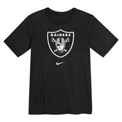 Nike Las Vegas Raiders Preschool Primary Logo Legend Performance T-Shirt Black