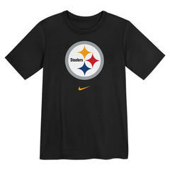 Nike Pittsburgh Steelers Preschool Primary Logo Legend Performance T-Shirt Black