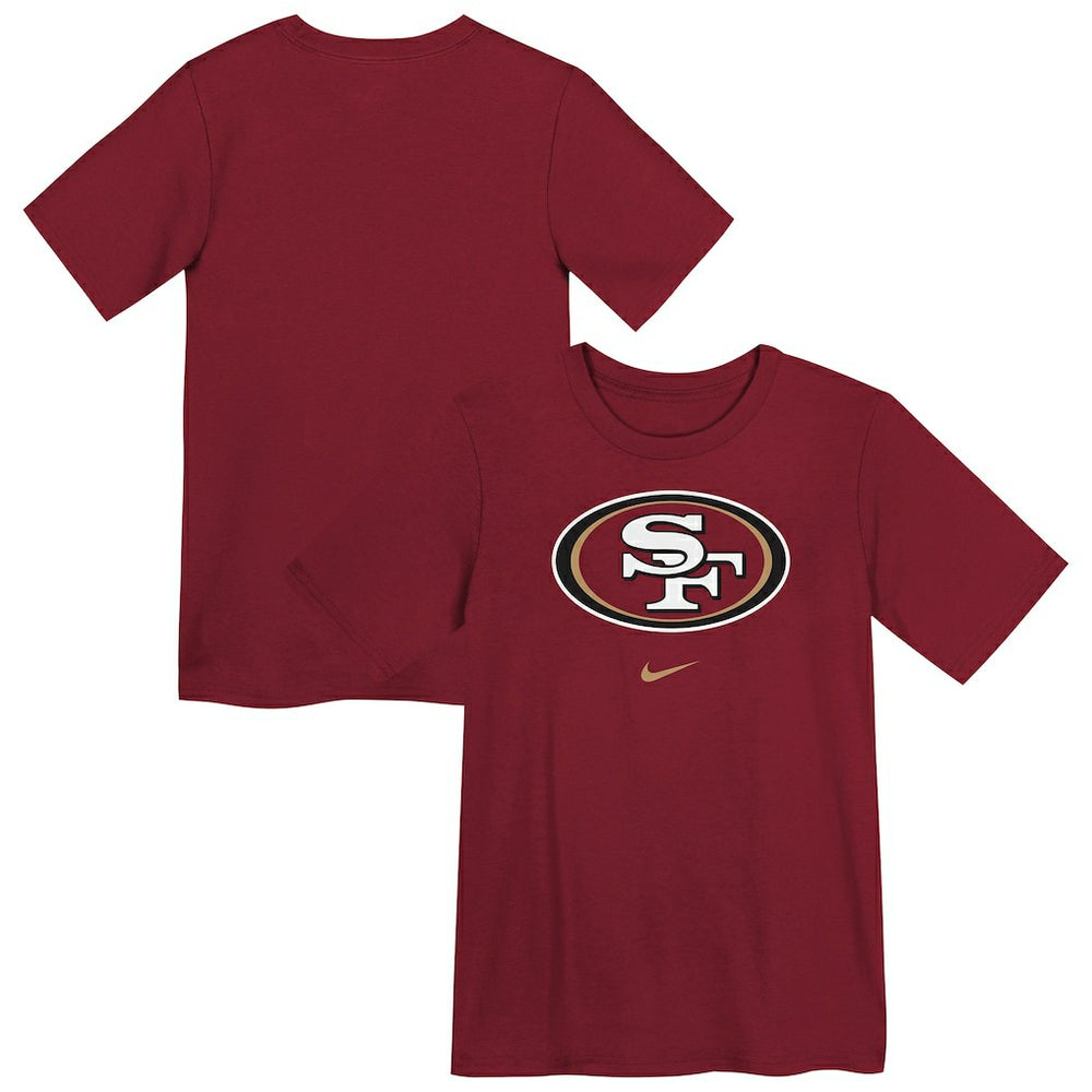 Nike San Francisco 49ers Preschool Primary Logo Legend Performance T-Shirt Scarlet