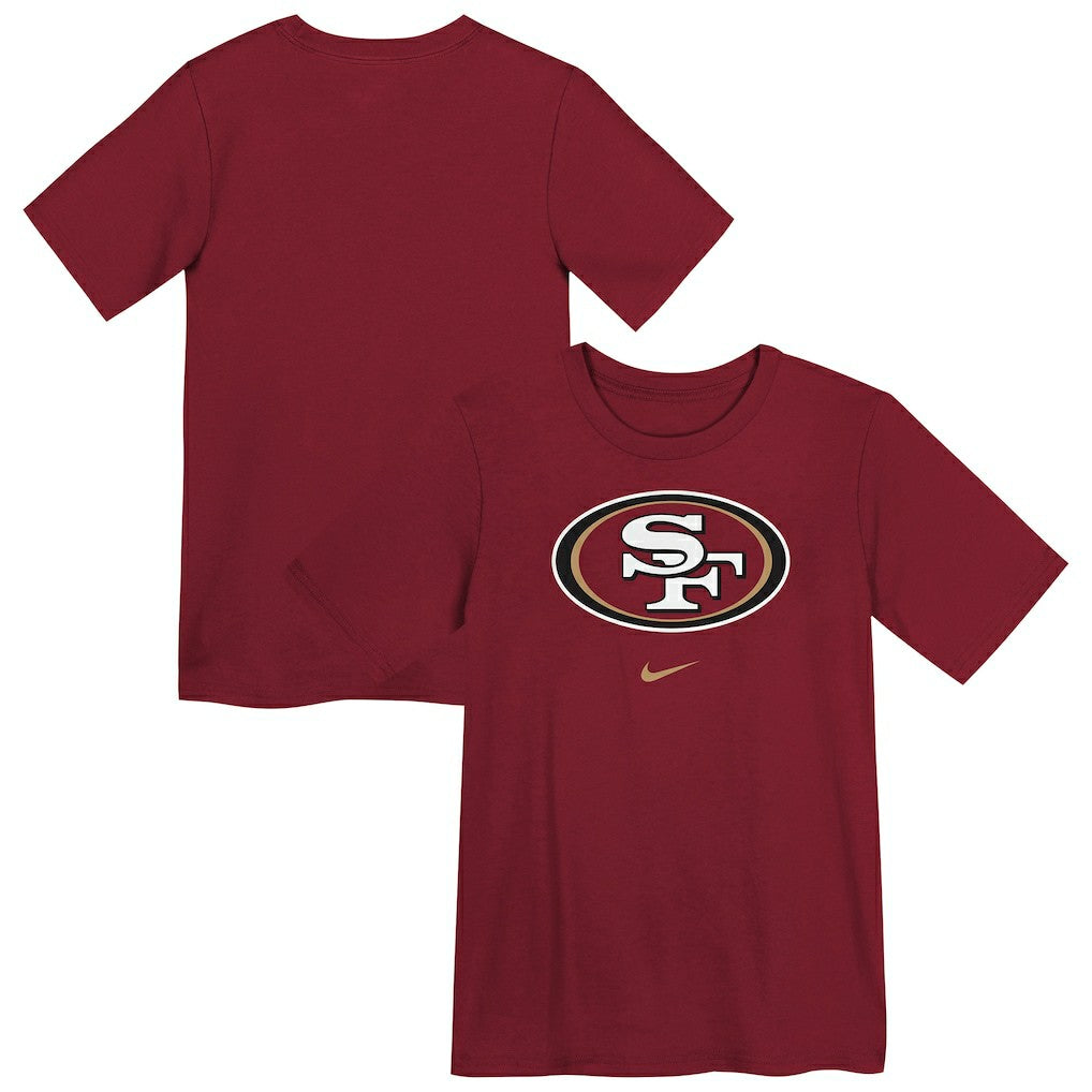 Nike San Francisco 49ers Preschool Primary Logo Legend Performance T-Shirt Scarlet