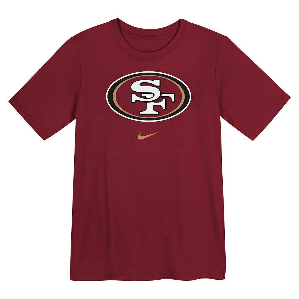 Nike San Francisco 49ers Preschool Primary Logo Legend Performance T-Shirt Scarlet