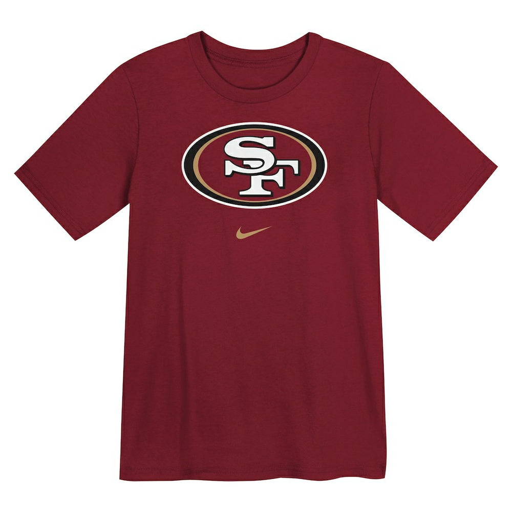 Nike San Francisco 49ers Preschool Primary Logo Legend Performance T-Shirt Scarlet