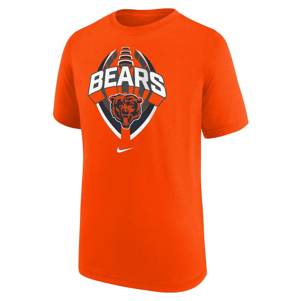 Nike Chicago Bears Youth Icon Legend T-Shirt Orange