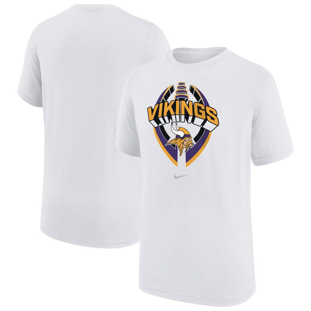Nike Minnesota Vikings Youth Icon Legend T-Shirt White