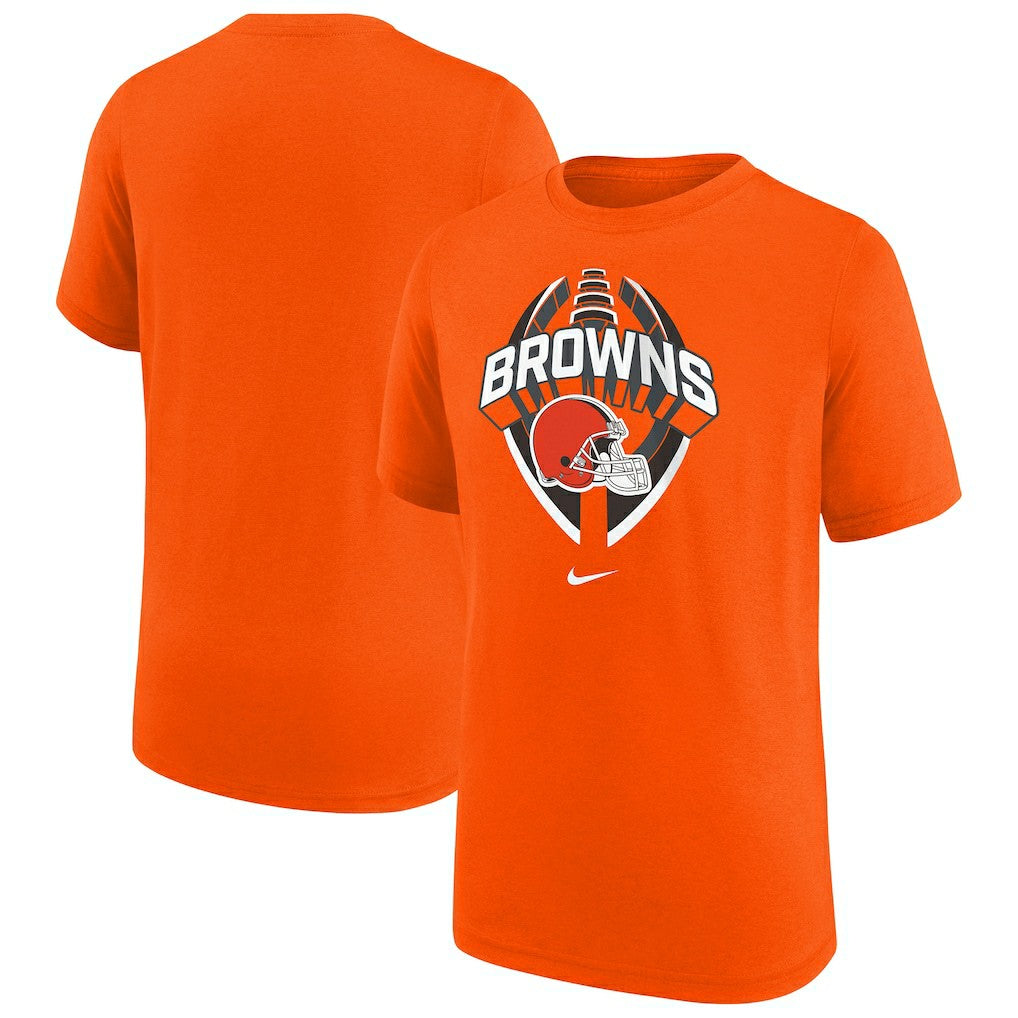 Nike Cleveland Browns Youth Icon Legend T-Shirt Orange