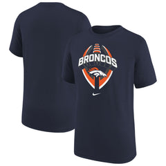 Nike Denver Broncos Youth Icon Legend T-Shirt Navy