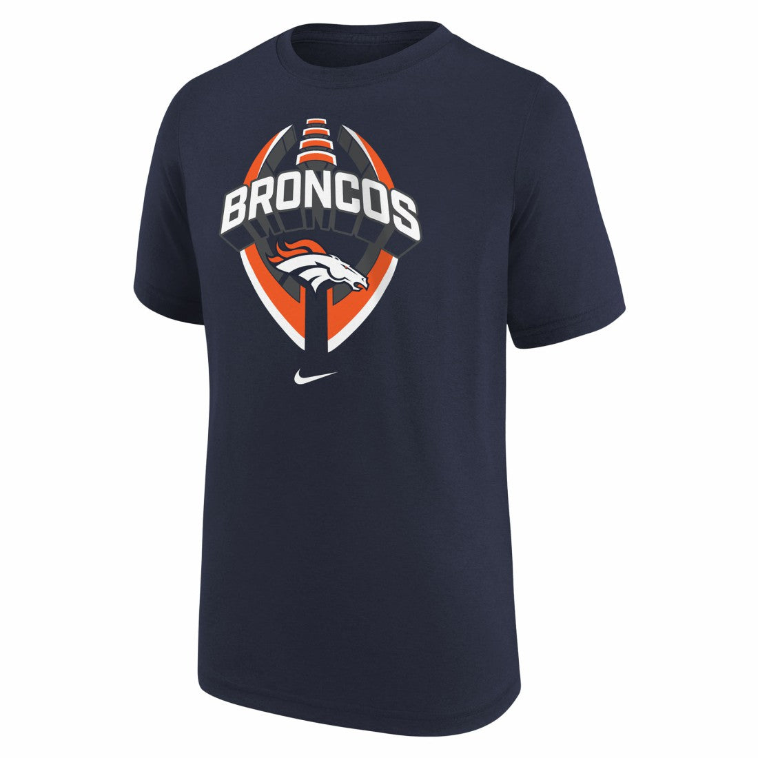 Nike Denver Broncos Youth Icon Legend T-Shirt Navy