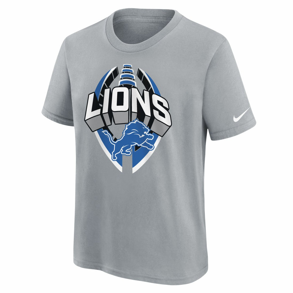 Nike Detroit Lions Youth Icon Legend T-Shirt Gray