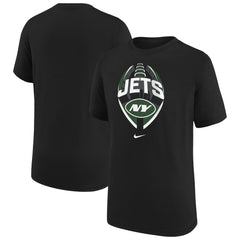 Nike New York Jets Youth Icon Legend T-Shirt Black
