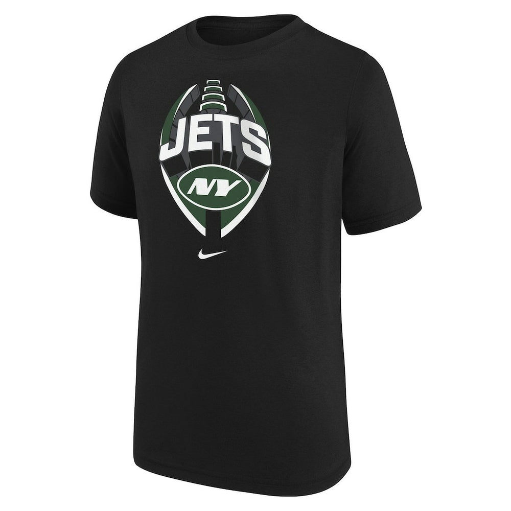 Nike New York Jets Youth Icon Legend T-Shirt Black