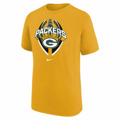 Nike Green Bay Packers Youth Icon Legend T-Shirt Gold