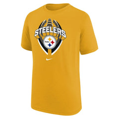 Nike Pittsburgh Steelers Youth Icon Legend T-Shirt Gold