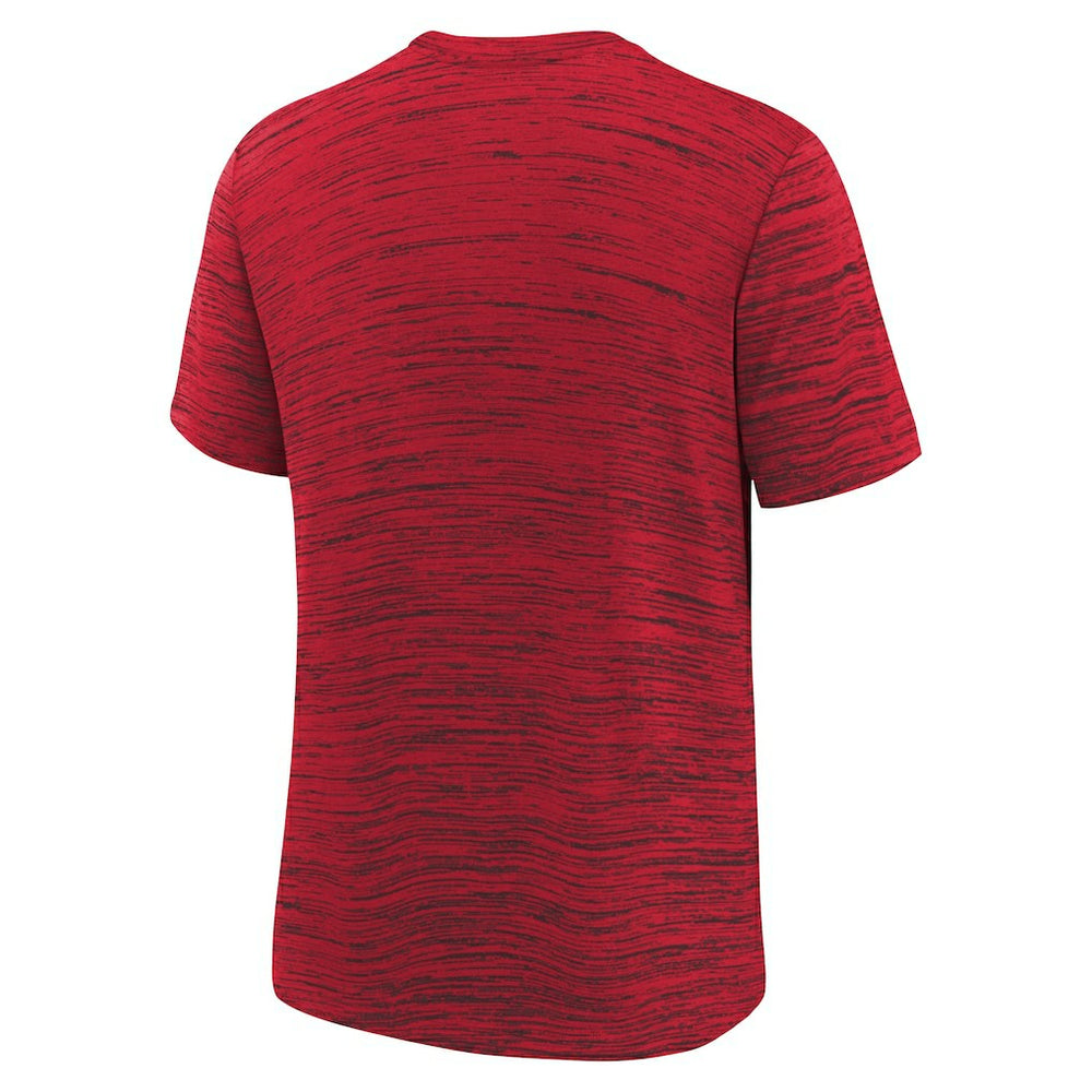 Nike Kansas City Chiefs Youth Sideline Velocity Performance T-Shirt Red