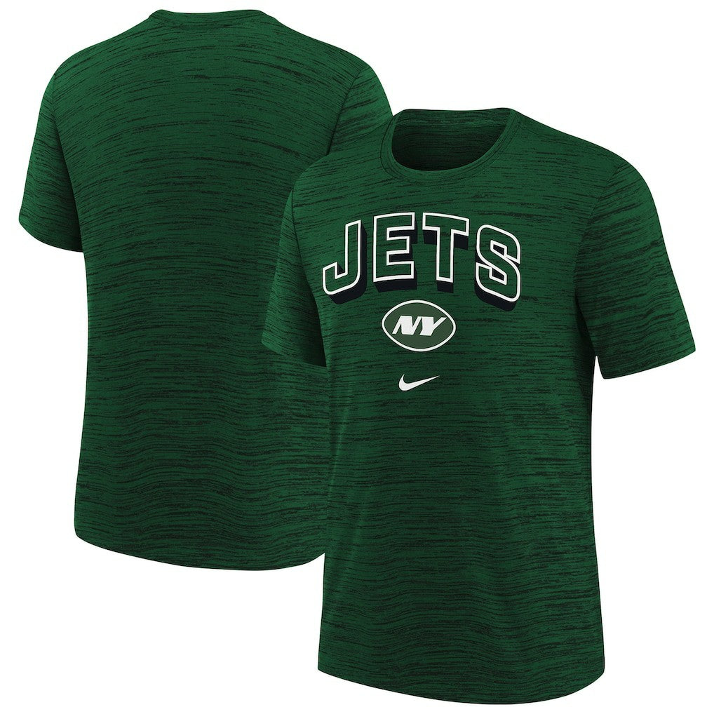 Nike New York Jets Youth Sideline Velocity Performance T-Shirt Green