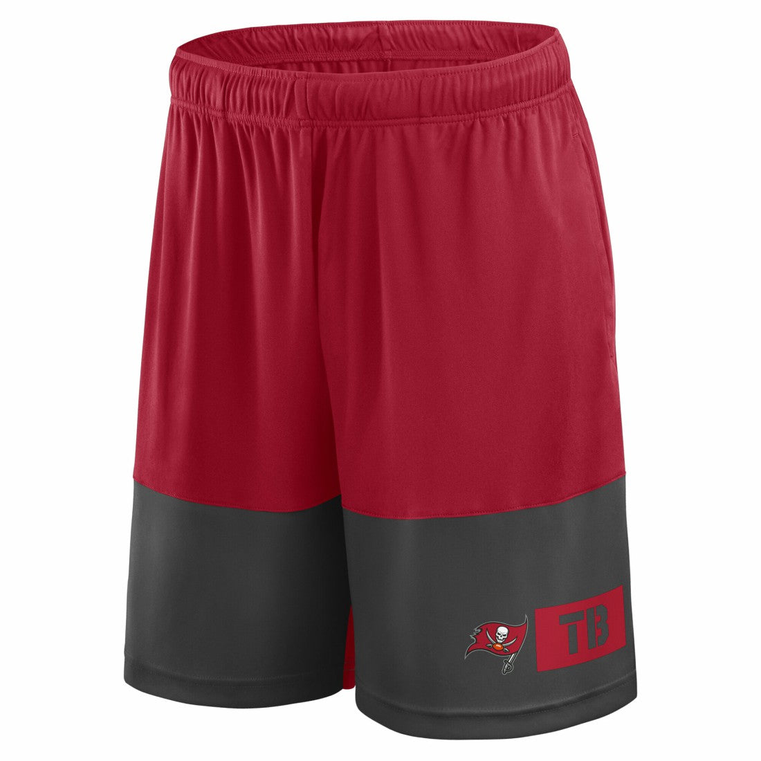 Fanatics Tampa Bay Buccaneers Big & Tall Best of the Best Performance Shorts Red/Pewter