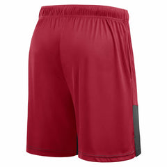 Fanatics Tampa Bay Buccaneers Big & Tall Best of the Best Performance Shorts Red/Pewter