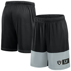 Fanatics Las Vegas Raiders Big & Tall Best of the Best Performance Shorts Black/Silver