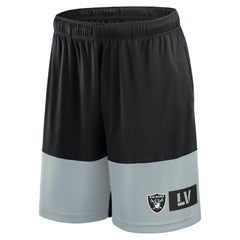Fanatics Las Vegas Raiders Big & Tall Best of the Best Performance Shorts Black/Silver