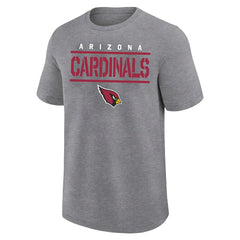 Fanatics Arizona Cardinals Big & Tall Top Notch T-Shirt Heather Gray