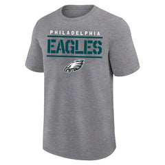 Fanatics Philadelphia Eagles Big & Tall Top Notch T-Shirt Heather Gray