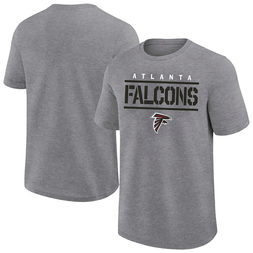 Fanatics Atlanta Falcons Big & Tall Top Notch T-Shirt Heather Gray