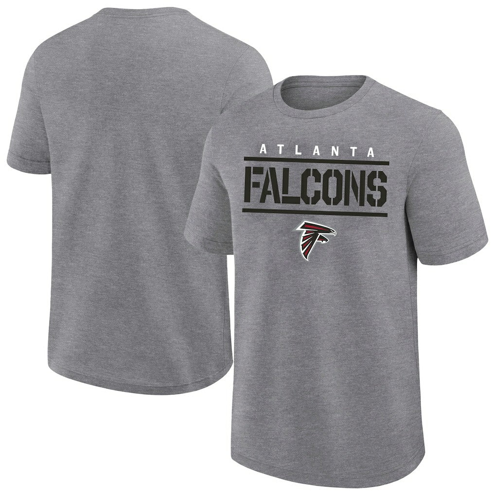 Fanatics Atlanta Falcons Big & Tall Top Notch T-Shirt Heather Gray