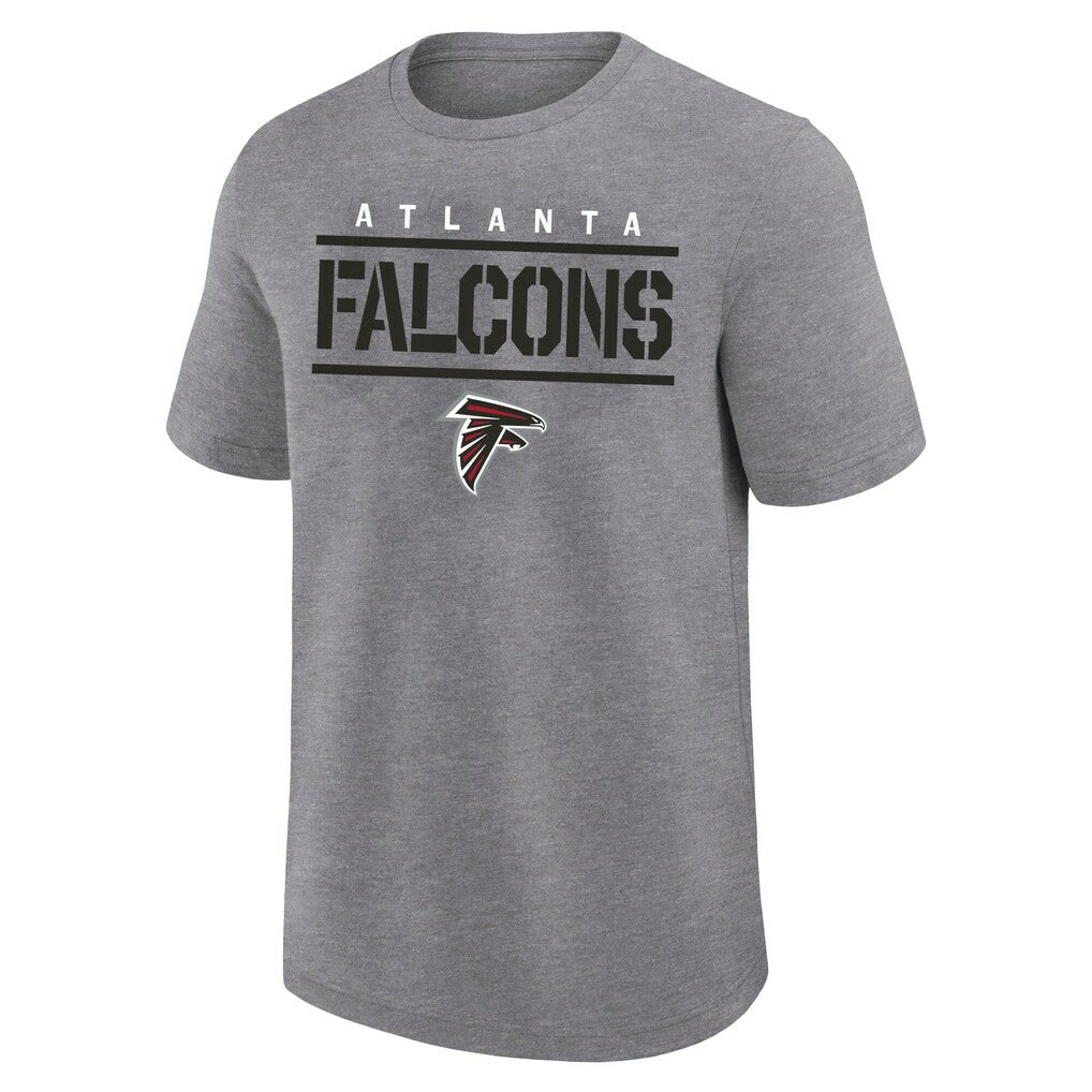 Fanatics Atlanta Falcons Big & Tall Top Notch T-Shirt Heather Gray
