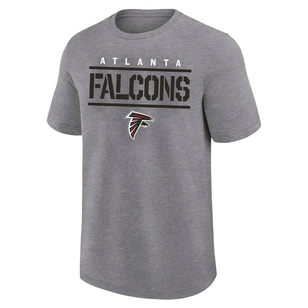 Fanatics Atlanta Falcons Big & Tall Top Notch T-Shirt Heather Gray