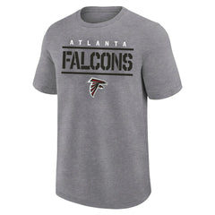 Fanatics Atlanta Falcons Big & Tall Top Notch T-Shirt Heather Gray
