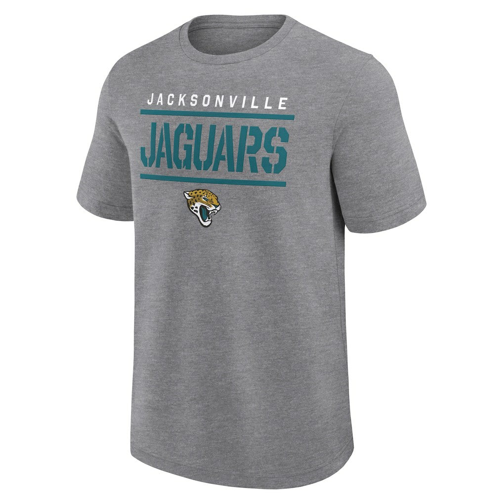 Fanatics Jacksonville Jaguars Big & Tall Top Notch T-Shirt Heather Gray