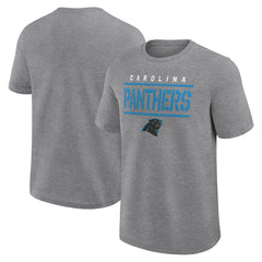 Fanatics Carolina Panthers Big & Tall Top Notch T-Shirt Heather Gray