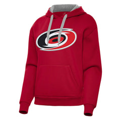 Carolina Hurricanes Antigua Women's Victory Pullover Hoodie - Red - NHL 202233396