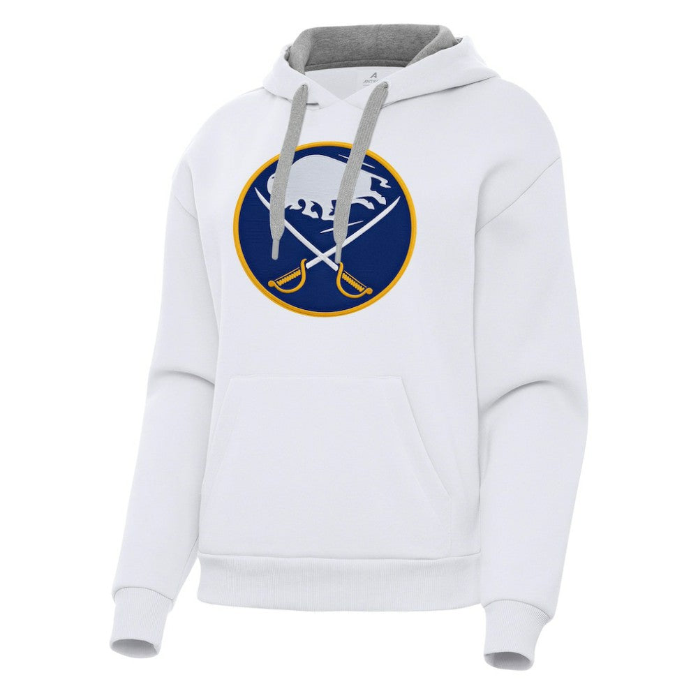 Buffalo Sabres Antigua Women's Victory Pullover Hoodie - White - NHL 202233404