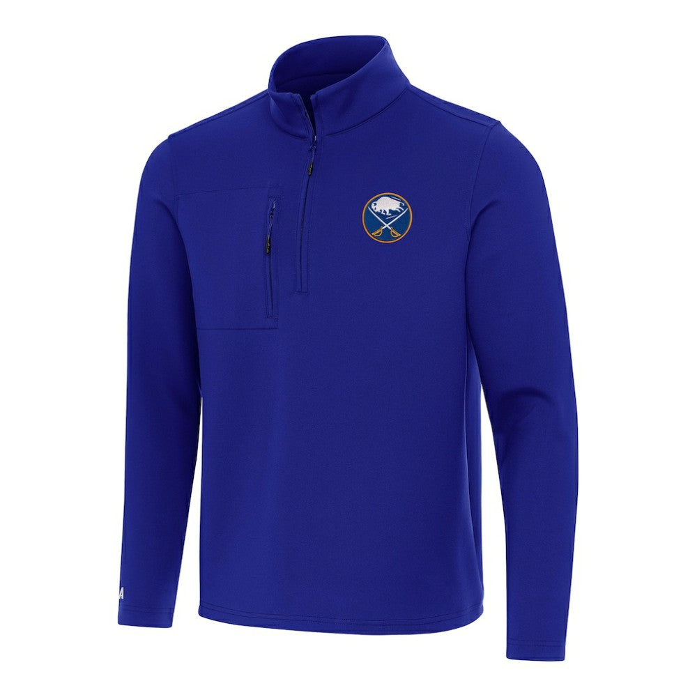 Buffalo Sabres Antigua Insider Quarter-Zip Top - Royal - NHL 202233563